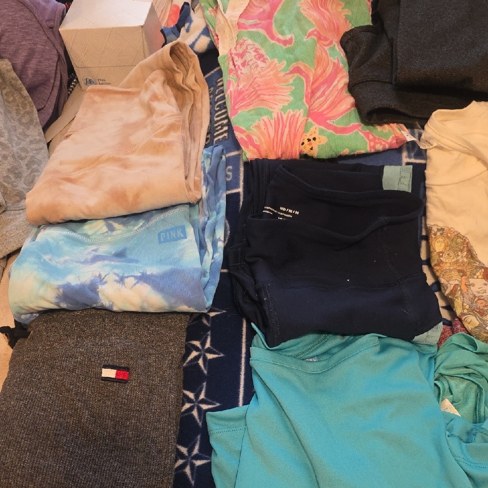 Tommy Hilfiger, Pink By Victoria Secret, Calia, Just to name a few Brands.  I